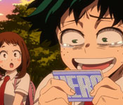 midoriya's provisional hero license
